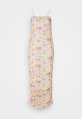 VILA VIPINAR STRAP ROUCHING DRESS