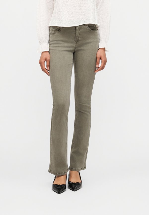 ONLY ONLMARY MISSOURI PANT - Flared Jeans - smokey olive