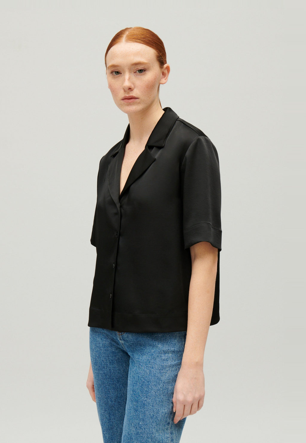 Claudie Pierlot CHEMISE FLUIDE MANCHES COURTES