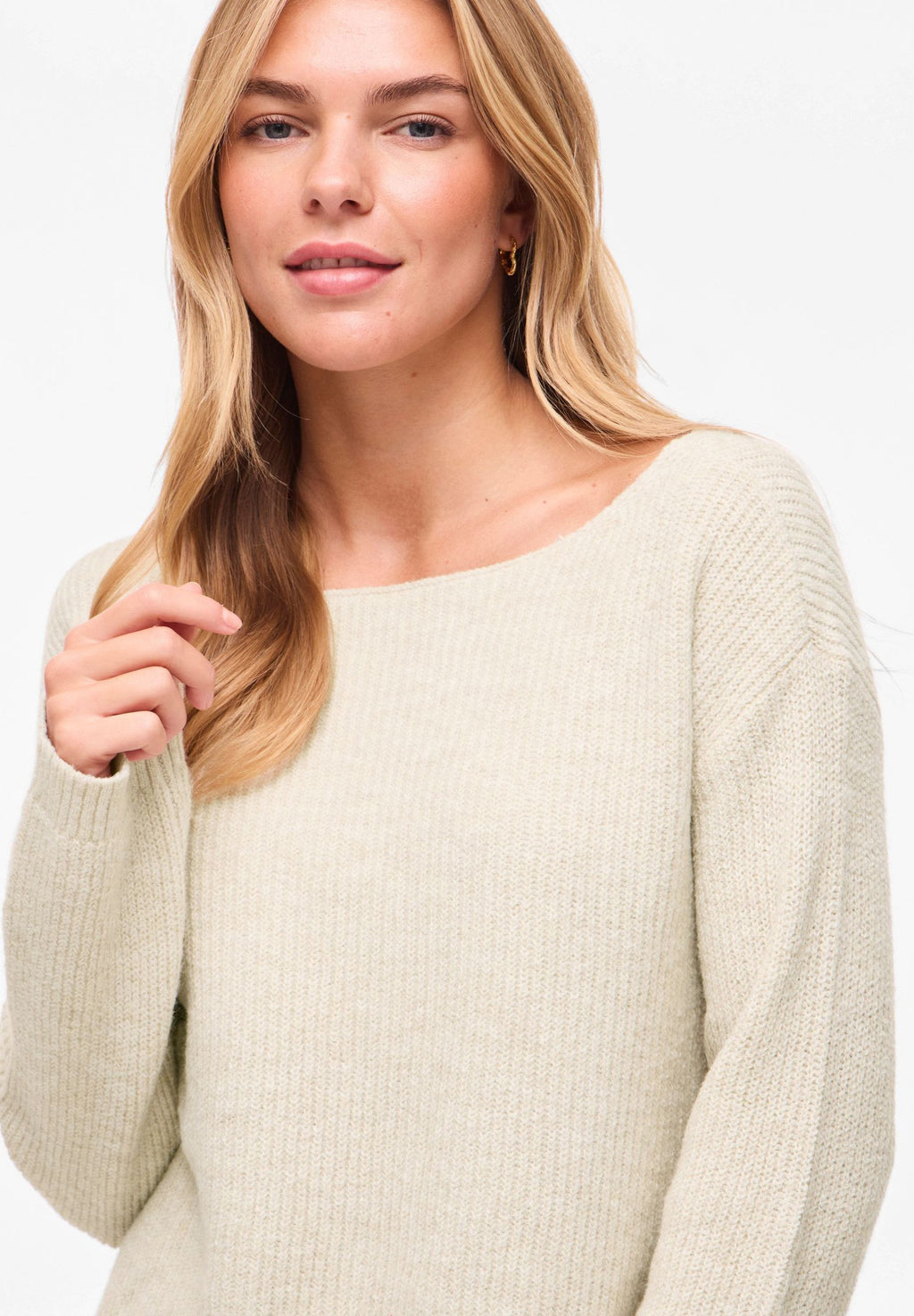 VILA Knitted VIVERIETY Boatneck