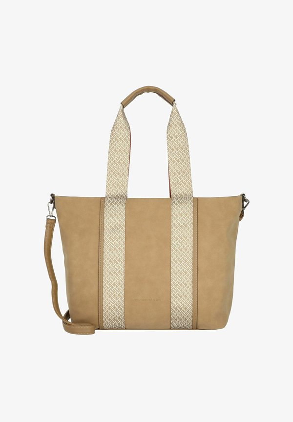 TOM TAILOR Tote bag - camel