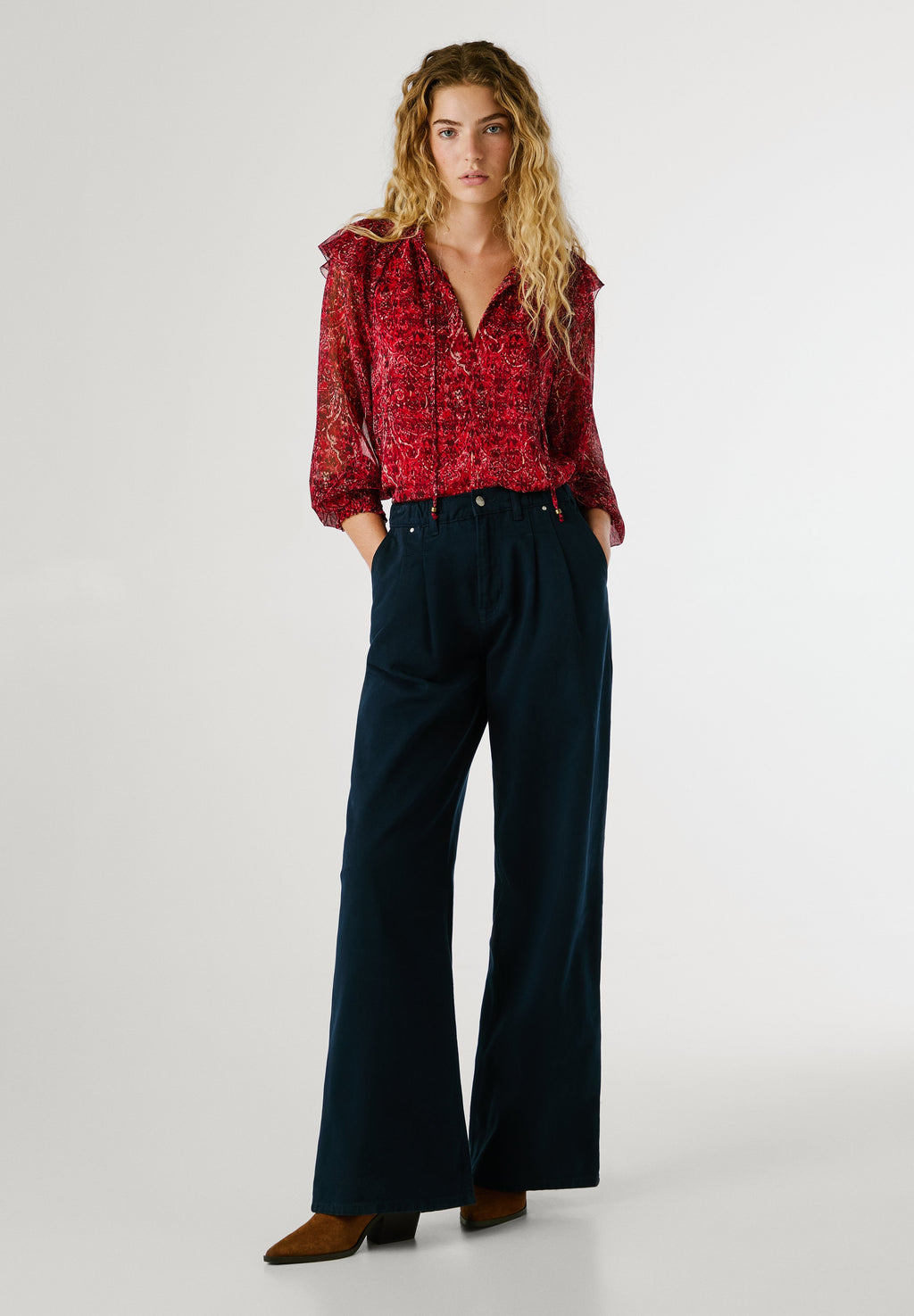Pepe Jeans LOOSE ST HW CHINO