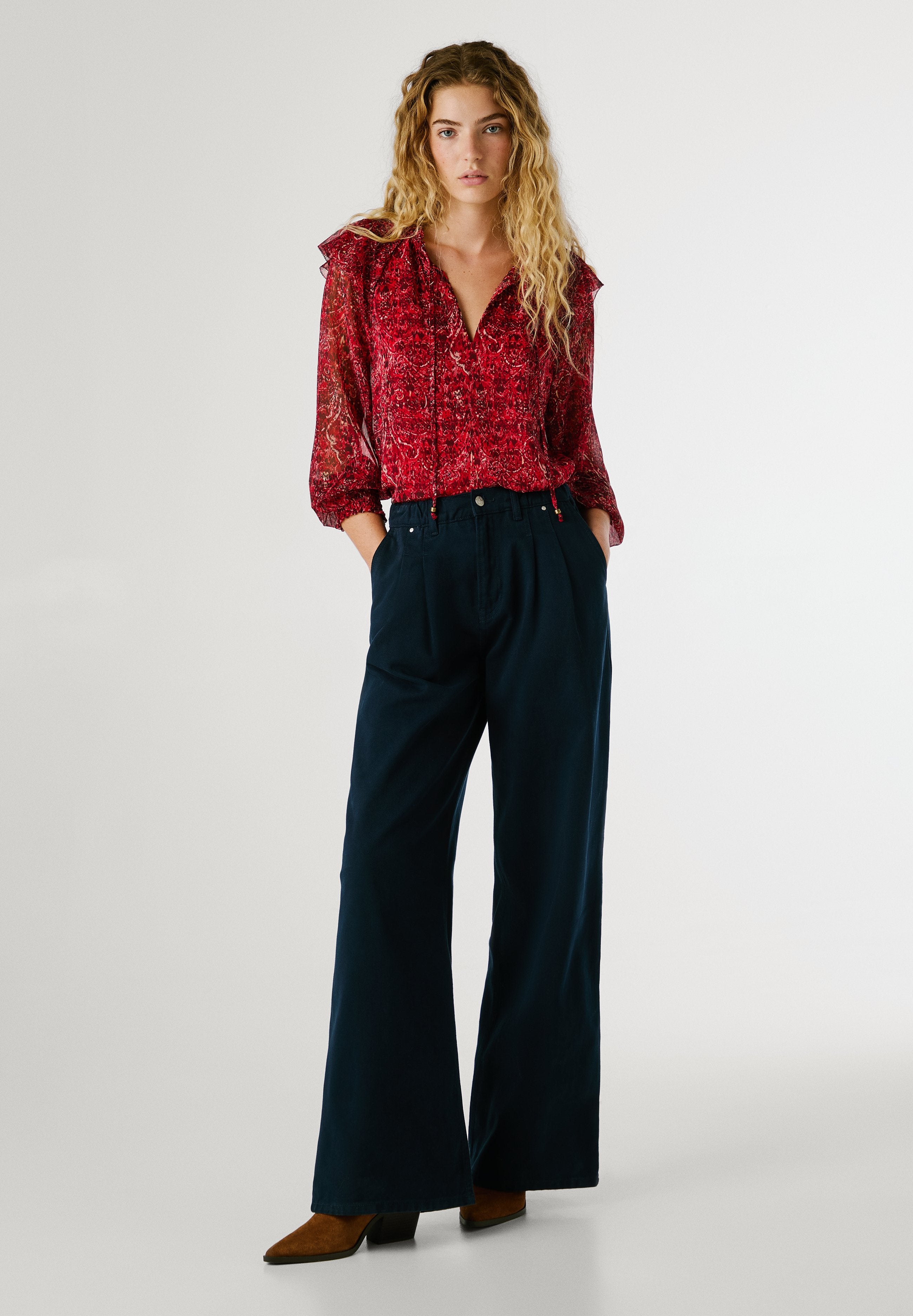 Pepe Jeans LOOSE ST HW CHINO