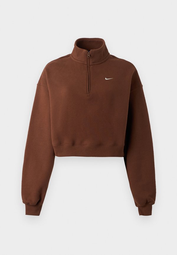 Nike Sportswear CROP - Sweatshirt - cacao wow/sail