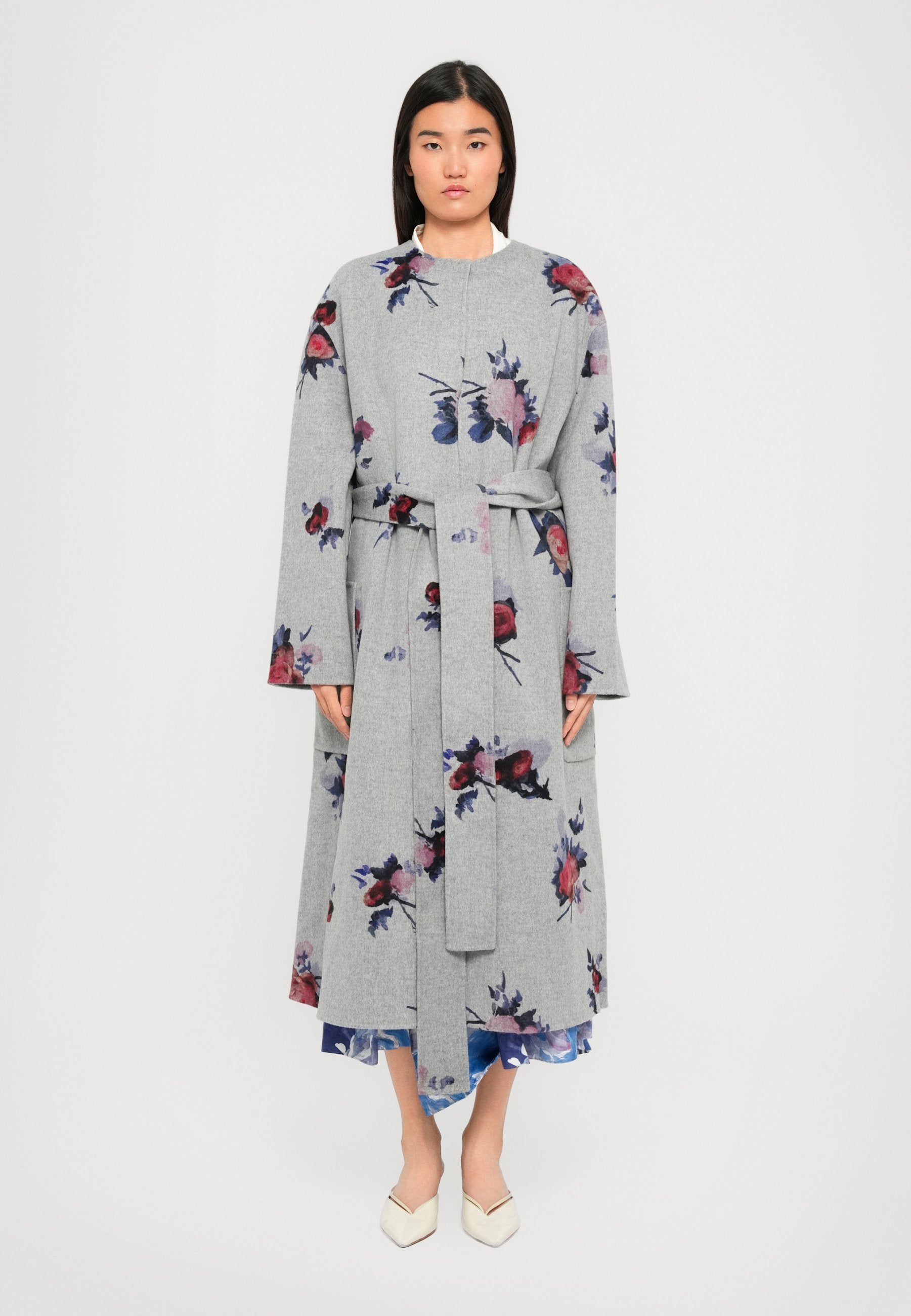 Erdem OVERSIZE BELTED COAT