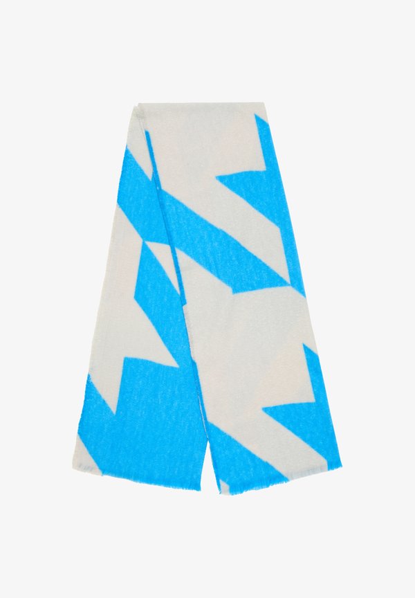 s.Oliver MIT ALL-OVER - Scarf - royalblau