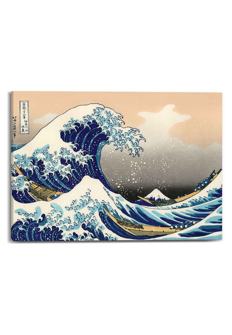 Orange Wallz GREAT WAVE