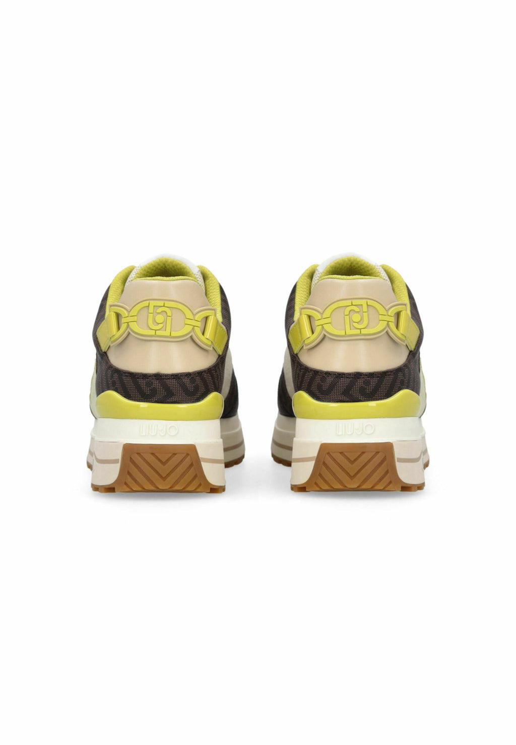 LIU JO SNEAKERS WITH MONOGRAM PRINT