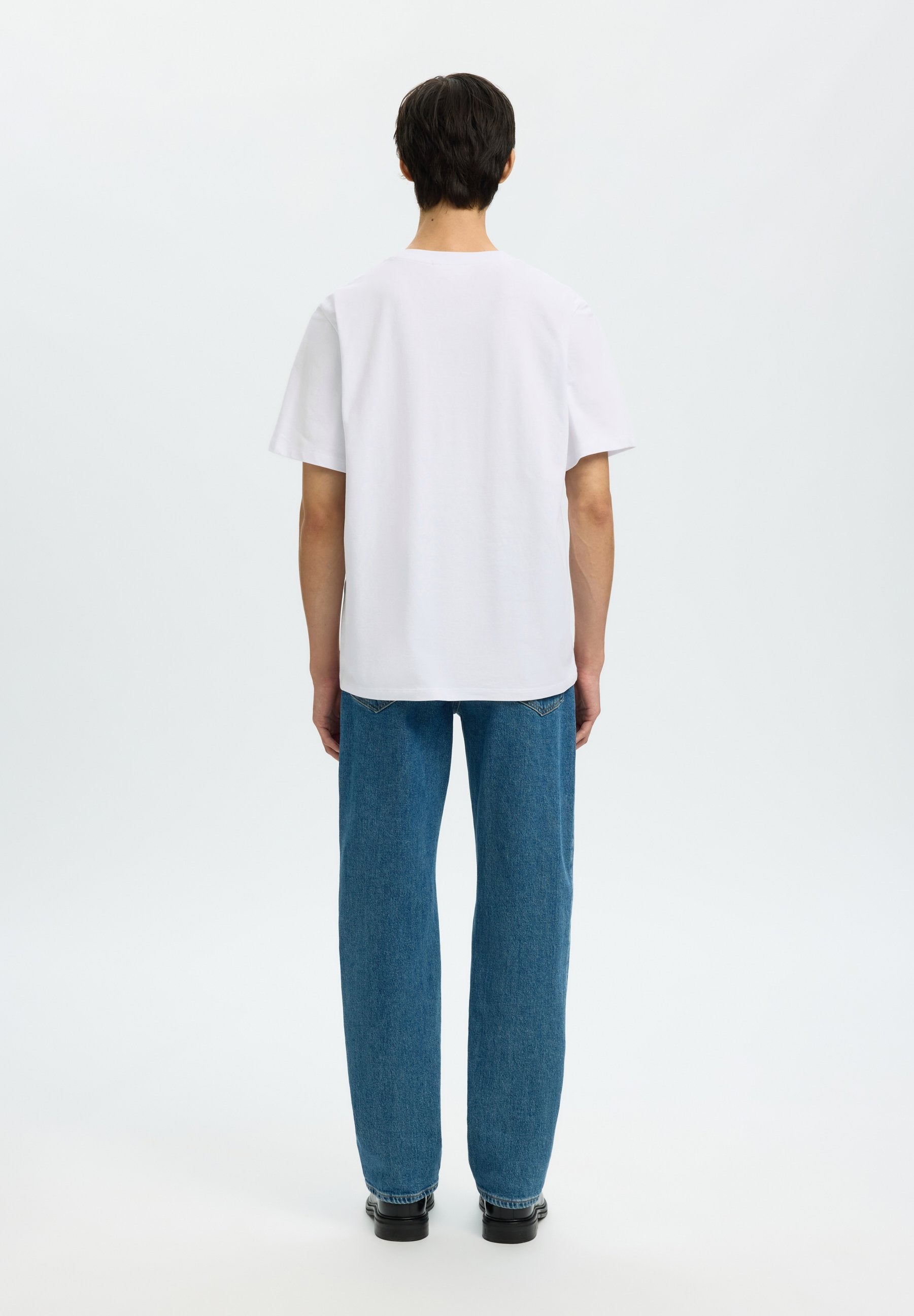 Selected SLMATLAS SS O-NECK TEE NOOS