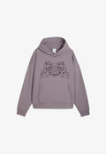 Puma X RIPNDIP BOXY GRAPHIC TR - Hoodie - plum jam