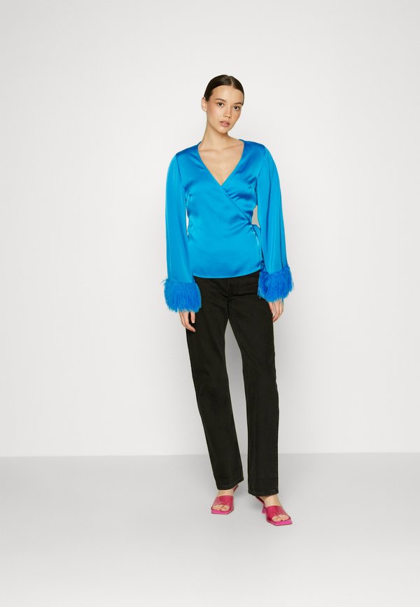 Glamorous TRIM WRAP BLOUSE