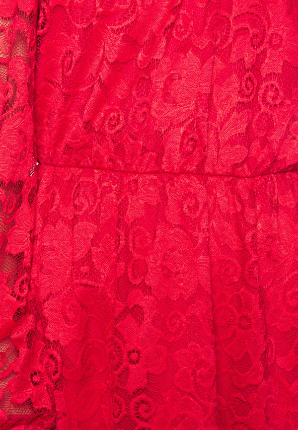 VILA Petite VISANDRA V NECK DRESS