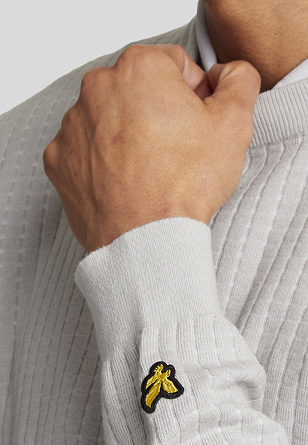 Lyle & Scott GRID CREW NECK