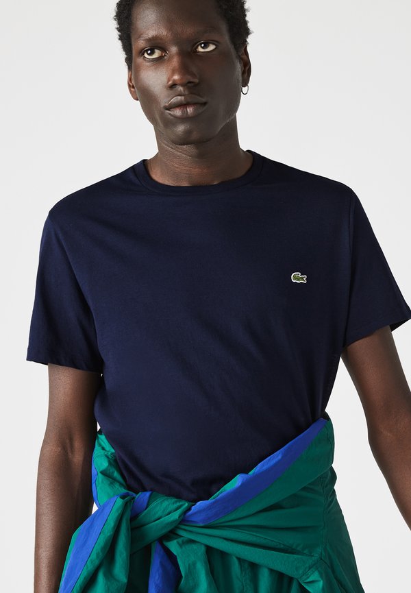 Lacoste TH6709_ZIH - Basic T-shirt - marine