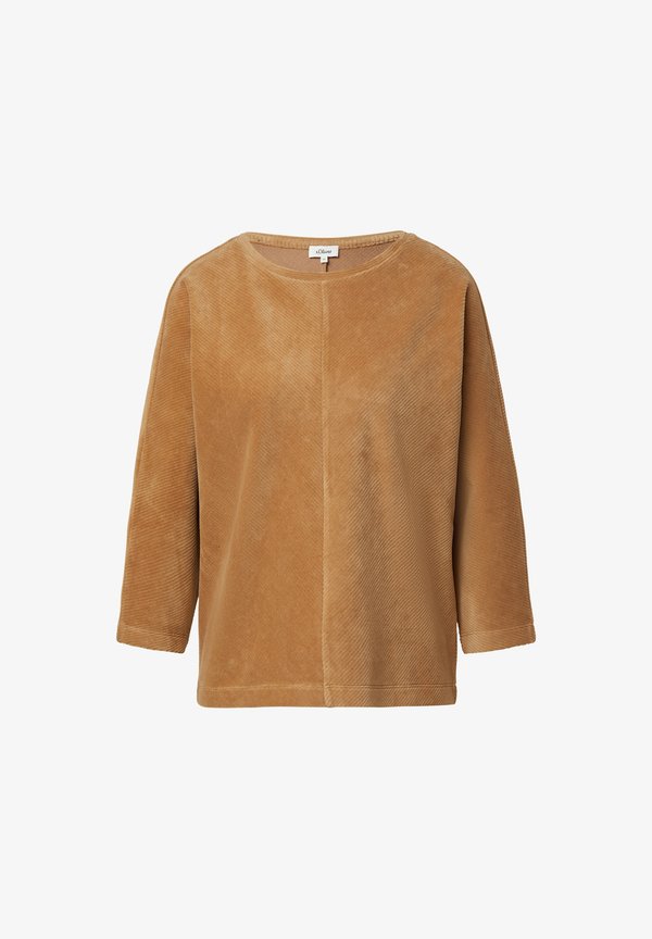 s.Oliver Long sleeved top - sandstein