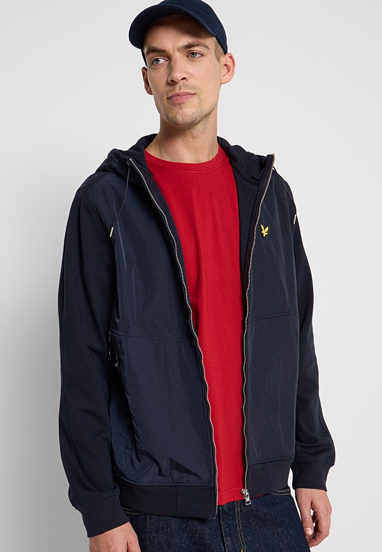 Lyle & Scott HALF RAGLAN HYBRID HOODIE