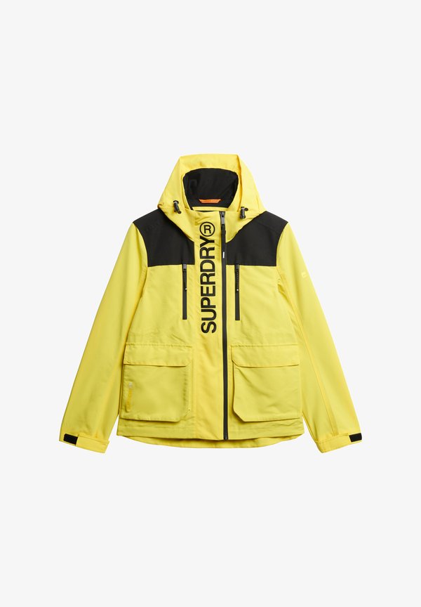 Superdry & Co Summer jacket - yellow black
