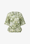 s.Oliver BLUSE - Blouse - olive/creme