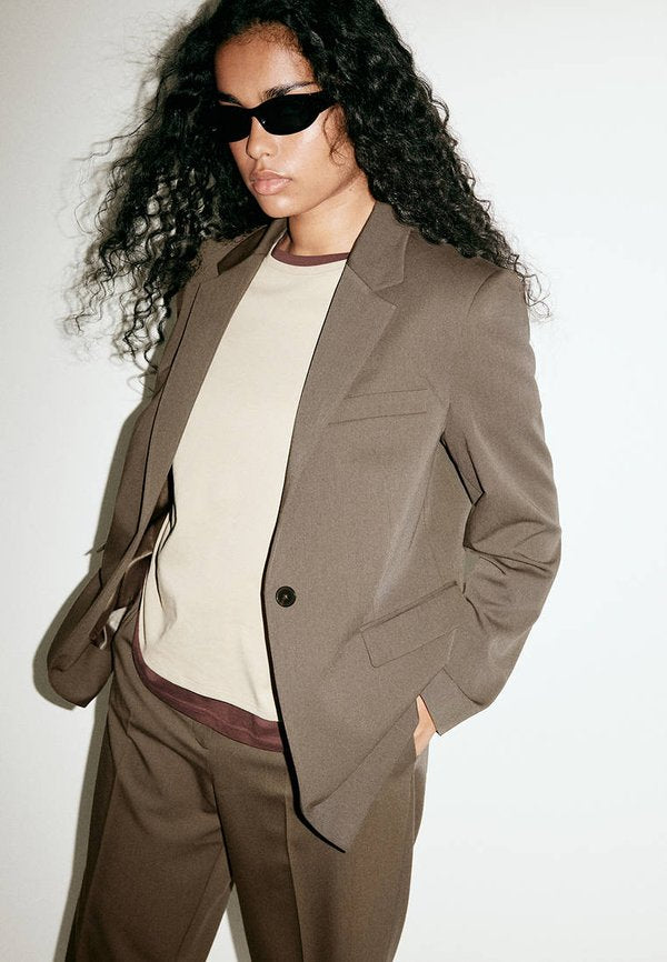 Mango ADULT - Blazer - green