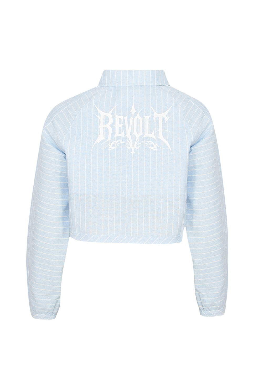 Koi Footwear HONEYDROP STRIPED CROP SHIRT