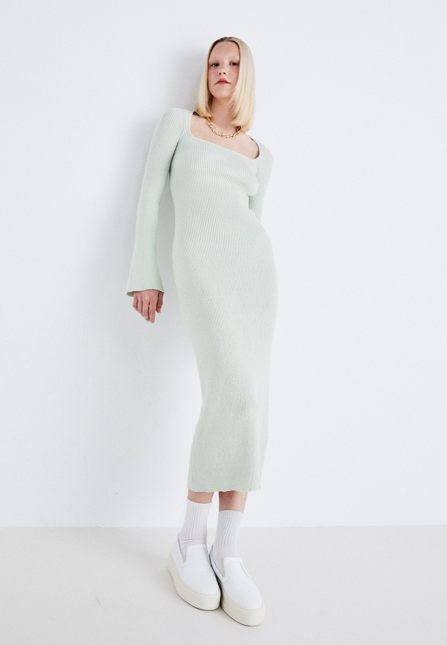 Gina Tricot MIDI DRESS