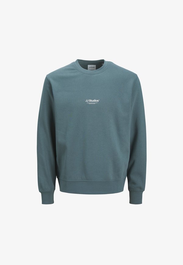 Jack & Jones JJESOHO SWEAT CREW NECK NOOS - Sweatshirt - stormy weather