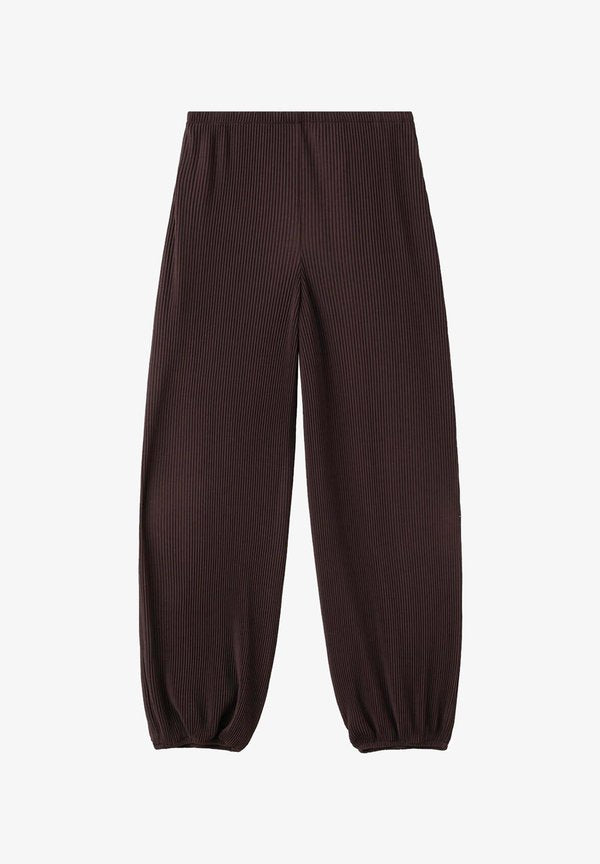 Mango ADULT - Tracksuit bottoms - dark brown