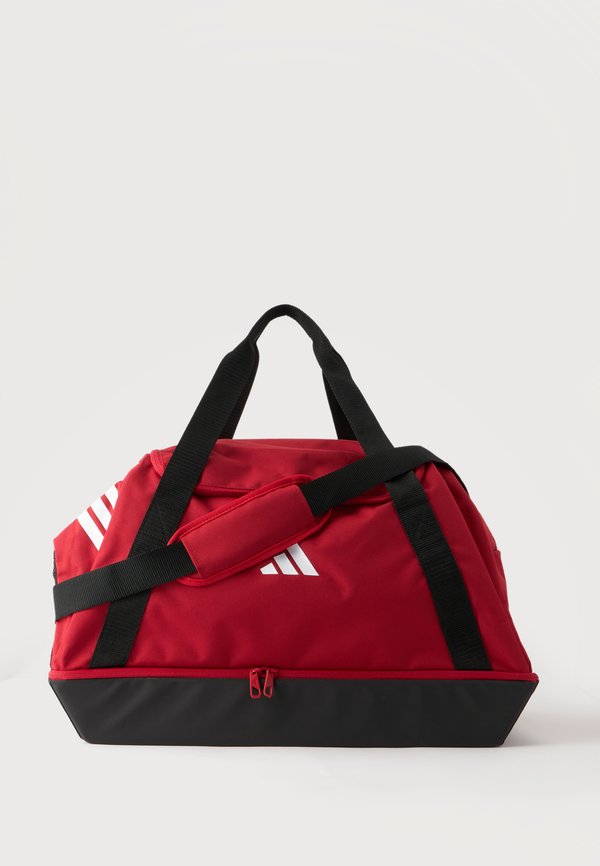 adidas Performance TIRO DUFFLE BAG MEDIUM WITH BOTTOM COMPARTMENT UNISEX - Sports bag - red/white