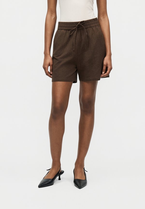ONLY ONLTIZANA Loose Fit - Shorts - chocolate martini