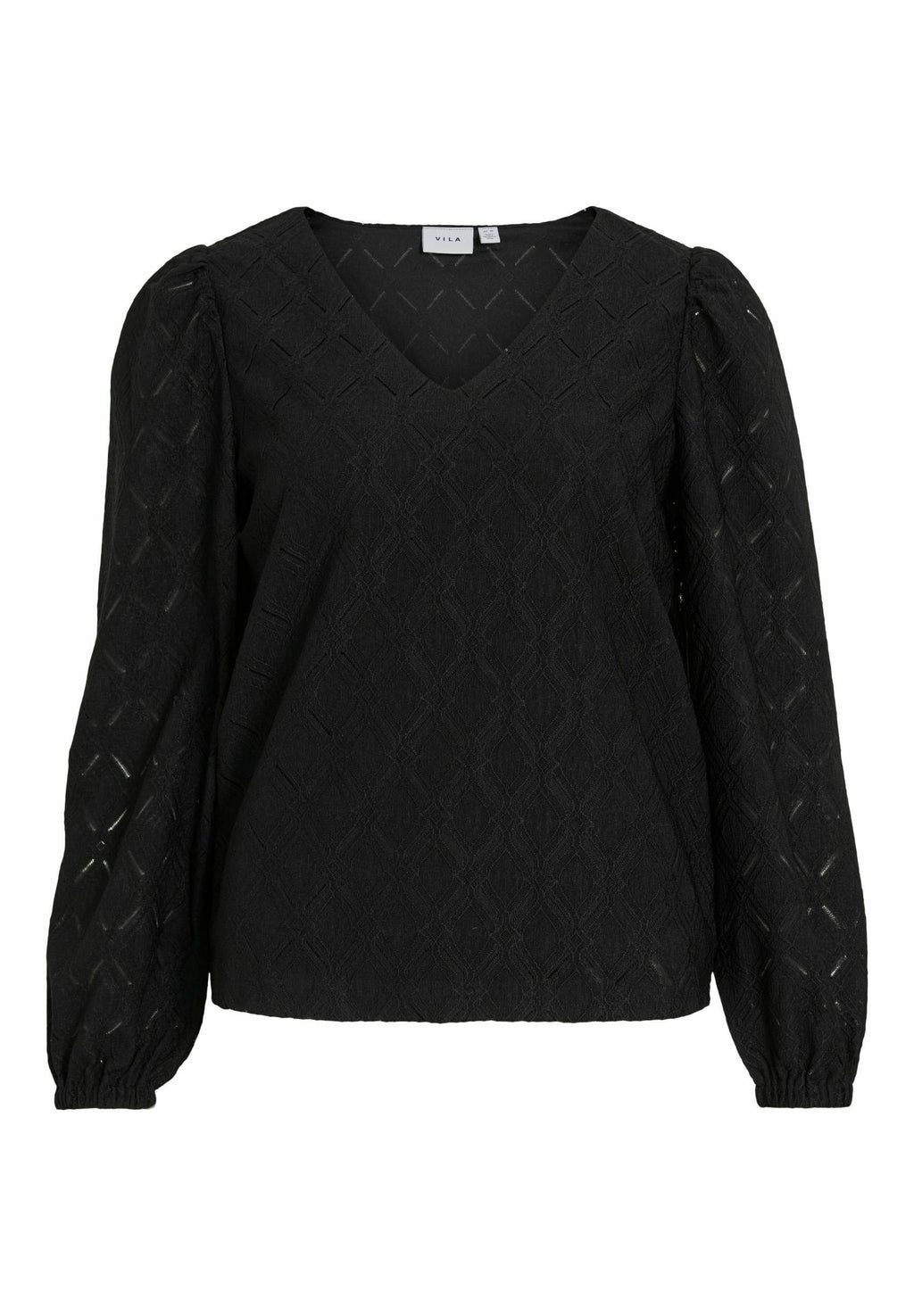 VILA Long Sleeved VIFERO V-neck