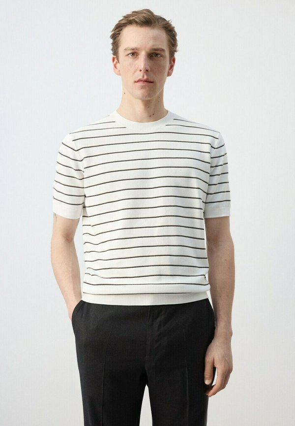 Mango ADULT - Print T-shirt - off-white