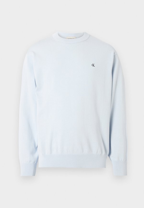 Calvin Klein Jeans LONG SLEEVED RELAXED CREW NECK - Jumper - plein air