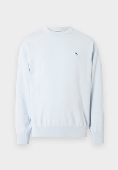 Calvin Klein Jeans LONG SLEEVED RELAXED CREW NECK - Jumper - plein air