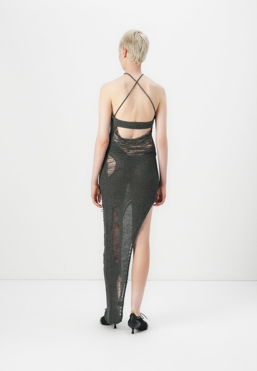 Jaded London LADDERED BANDEAU DRESS