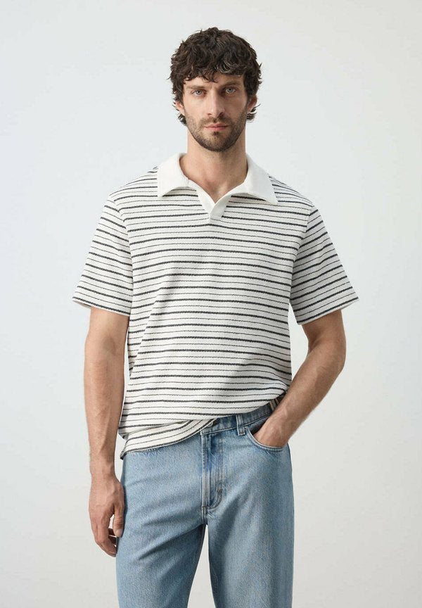 Mango ADULT - Polo shirt - off-white