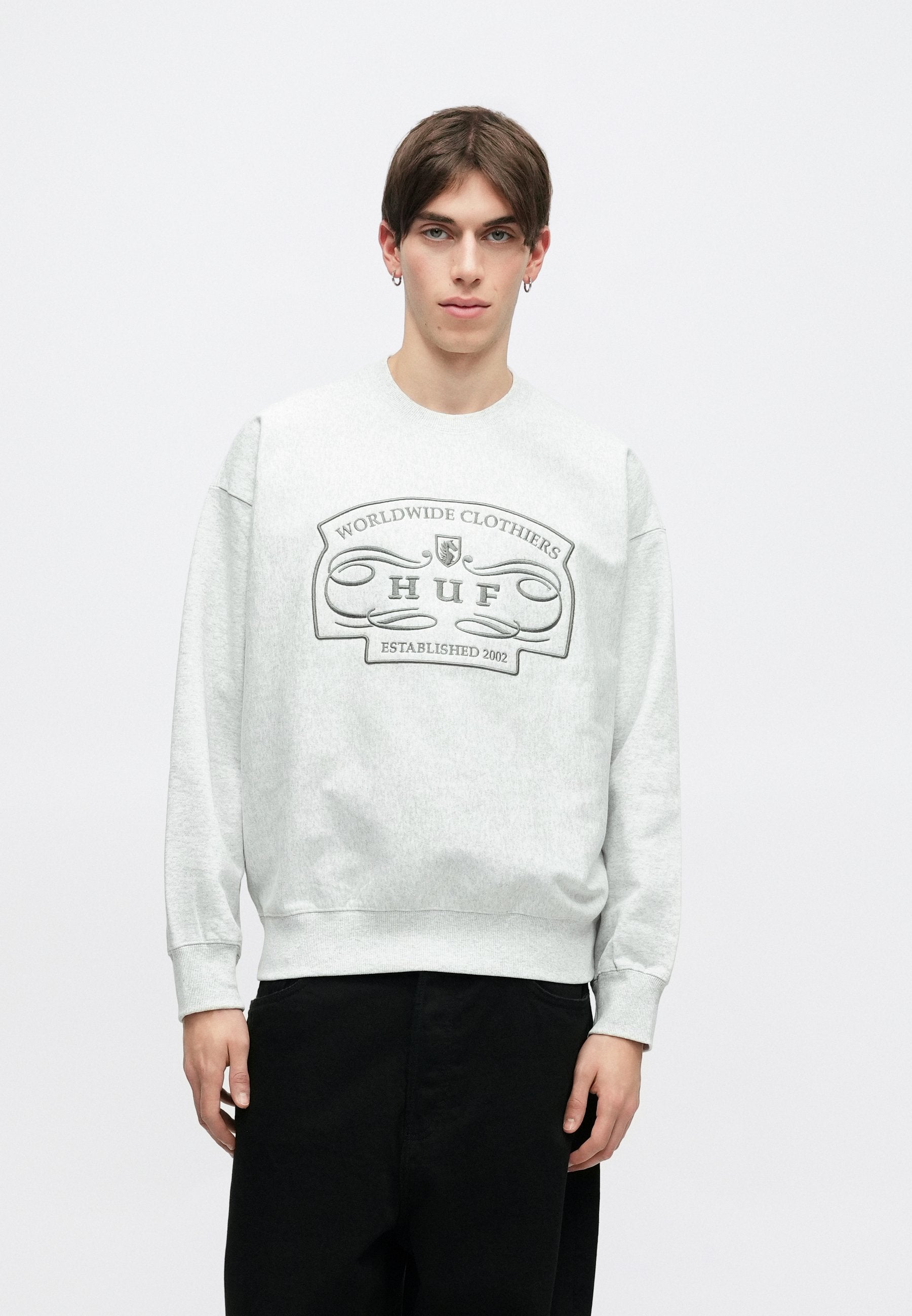 HUF WORLDWIDE CLOTHIERS CREWNECK UNISEX