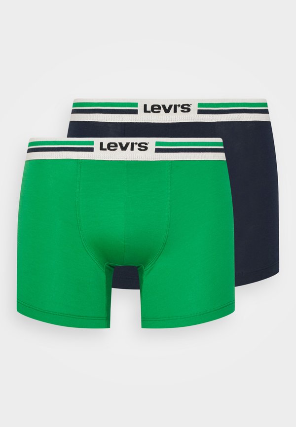 Levi's® MEN PLACED LOGO 2 PACK - Boxer briefs - green/navy