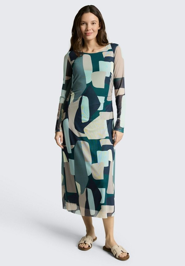 TOM TAILOR Day dress - abstract stripe print