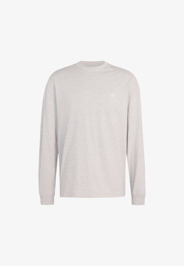 adidas Originals ADIDAS ORIGINALS TREFOIL ESSENTIALS LONGSLEEVE TEE - Long sleeved top - medium grey heather