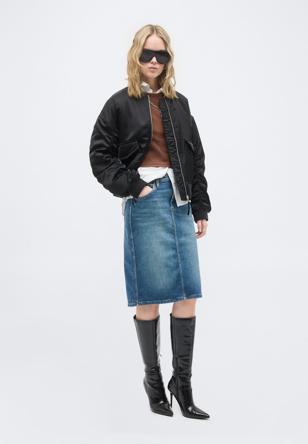 Lee MIDI SKIRT