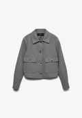 Vero Moda VMCAYA - Light jacket - medium grey melange