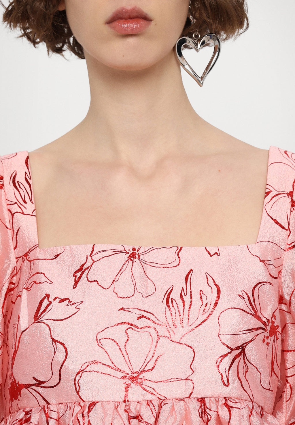 Stine Goya SQUARE NECK LONG SLEEVE