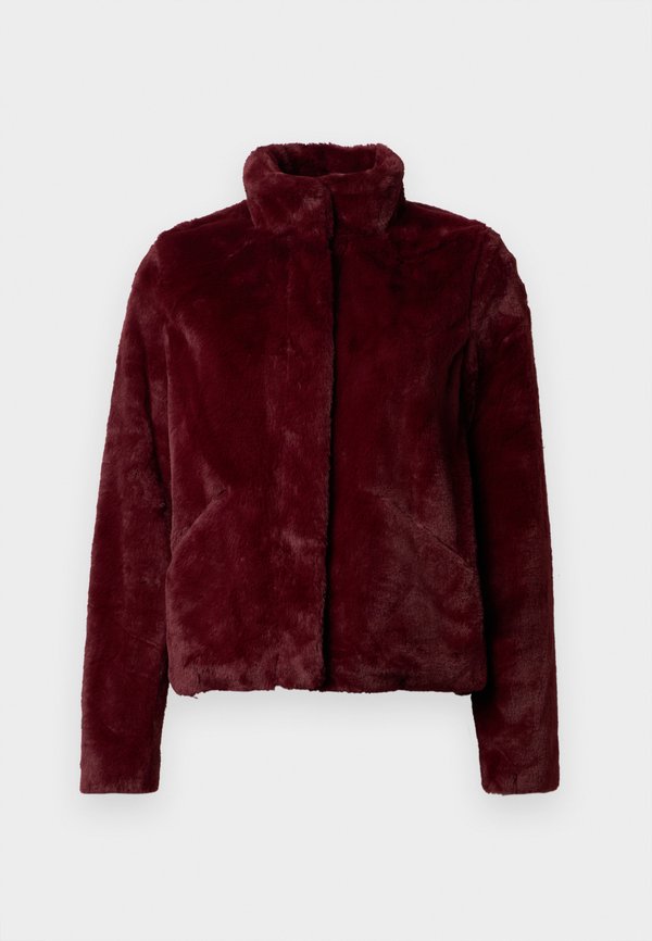 ONLY Synthetic fur ONLNEWVIDA Synthetic fur - Winter jacket - cabernet