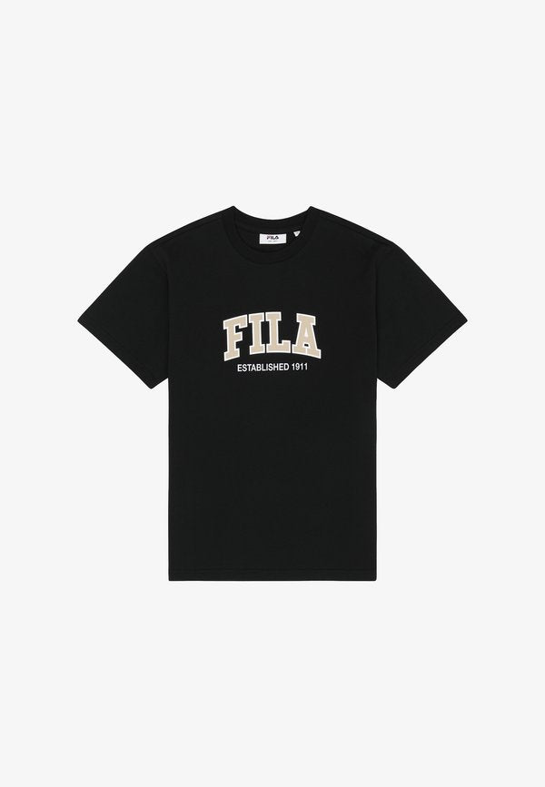 Fila APPAREL RIFREDI REGULAR GRAPHIC  - Print T-shirt - black
