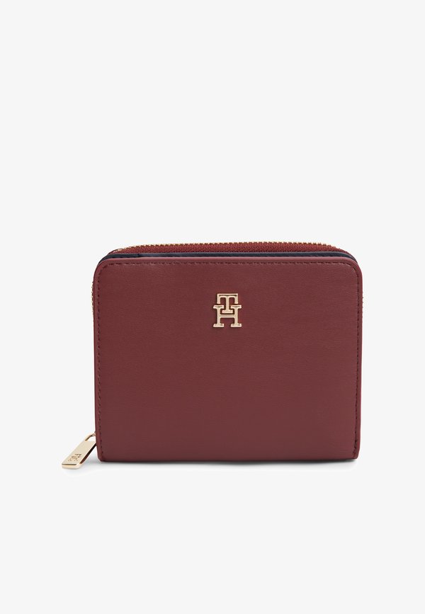 Tommy Hilfiger ICON FLAP - Wallet - bordeaux