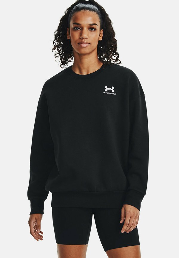 Under Armour ICON FLEECE - Sweatshirt - black