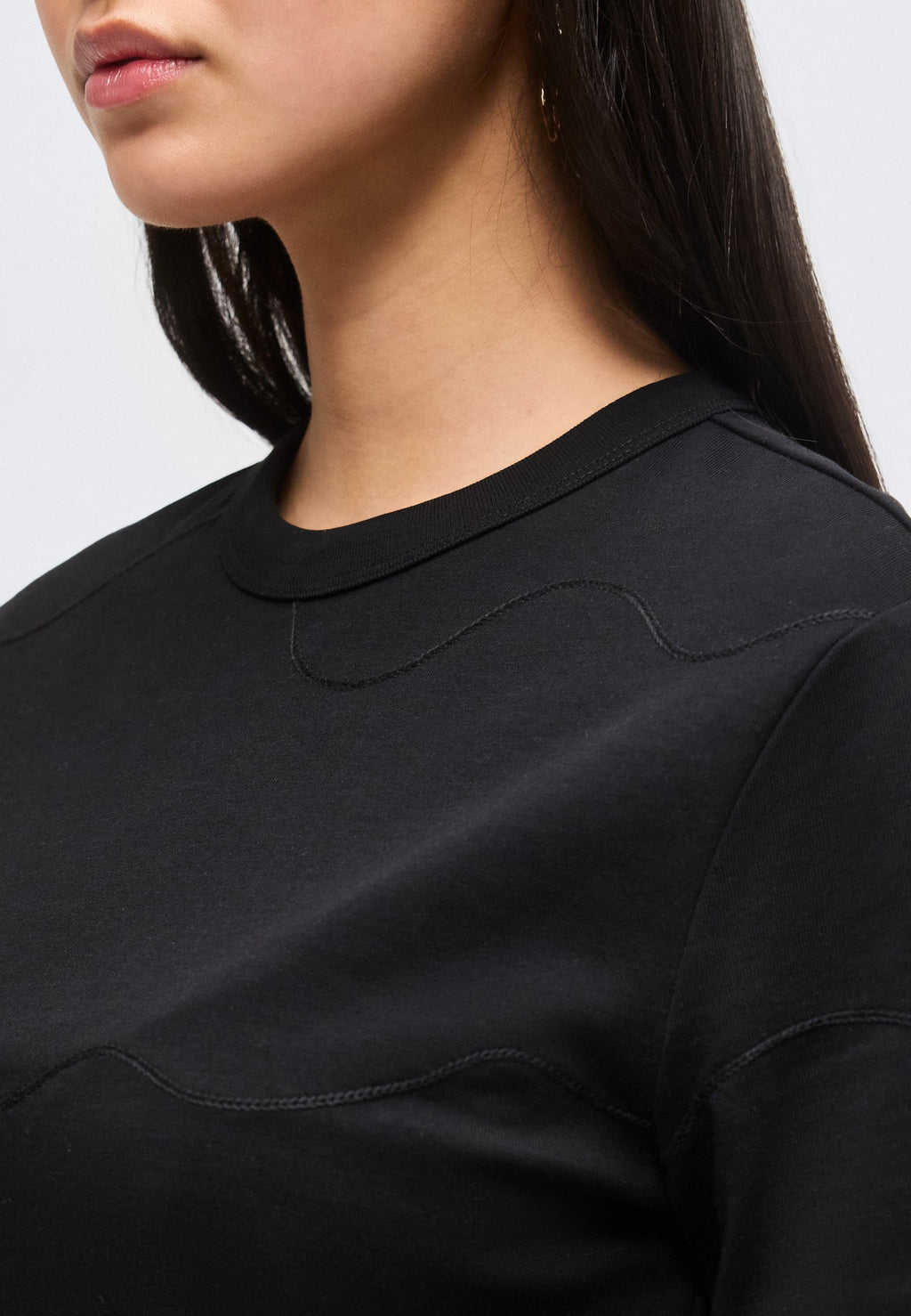 Selected SLFMILA EMBROIDERY TEE