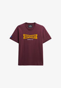 Superdry & Co HERITAGE TAB  - Print T-shirt - port red