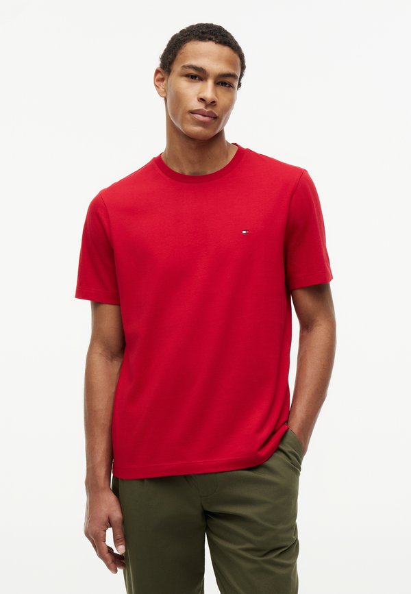 Tommy Hilfiger SEASONAL SOLID TEE CORE ESSENTIALS - Basic T-shirt - medium red