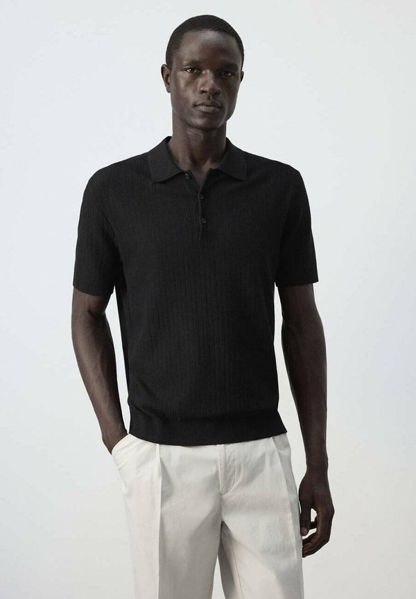 Mango ADULT - Polo shirt - black